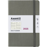 Ежедневник 2025 Axent Partner Lines 8815-25-03-A, 145x210 мм, серый