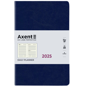 Ежедневник 2025 Axent Partner City Soft 8821-25-02-A, 145x210 мм, синий