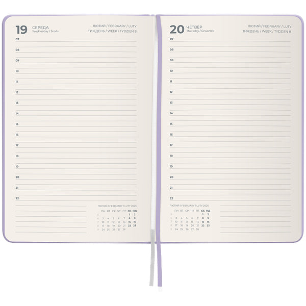 Ежедневник 2025 Axent Partner Mellow 8823-25-03-A, 145x210 мм, Stay focused