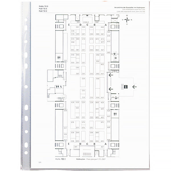 Файл Axent Delta D1007 А4+, глянцевый, 50 мкм, 100 штук