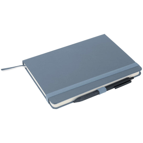 Книга записная Axent Partner 8201-62-A, 125x195 мм, 96 листов, клетка, серая
