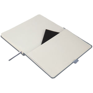 Книга записная Axent Partner 8201-62-A, 125x195 мм, 96 листов, клетка, серая