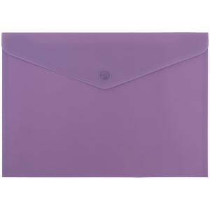 Папка на кнопке Axent Morandi lilac 1412-11-A, А4