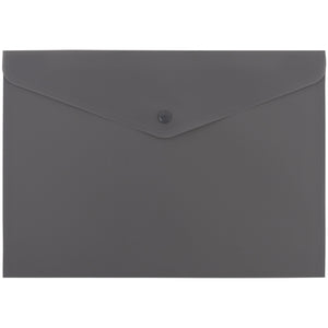 Папка на кнопке Axent Morandi grey 1412-13-A, А4