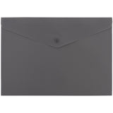 Папка на кнопке Axent Morandi grey 1412-13-A, А4