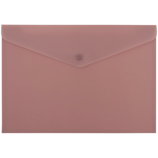 Папка на кнопке Axent Morandi pink 1412-14-A, А4