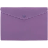 Папка на кнопке Axent Morandi lilac 1522-32-A, А5