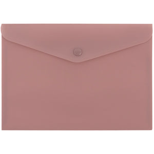 Папка на кнопке Axent Morandi pink 1522-35-A, А5