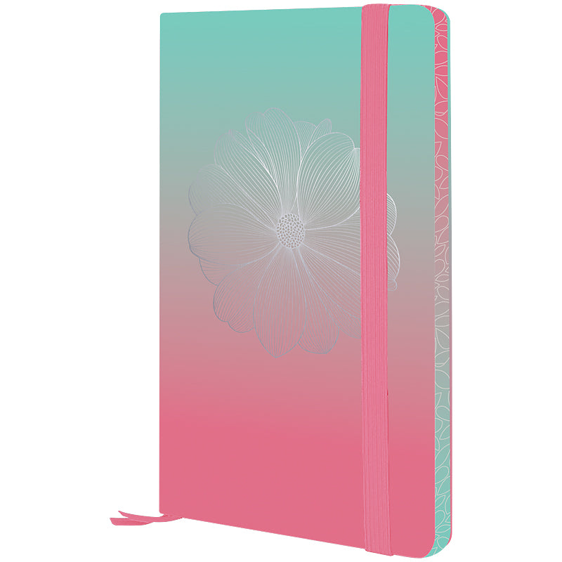 Еженедельник 2025 Axent Partner Gradient Soft 8523-25-1-A, 125x195 мм, Flower