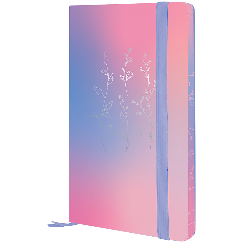 Еженедельник 2025 Axent Partner Gradient Soft 8523-25-2-A, 125x195 мм, Leaves