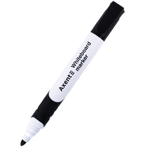 Маркер Axent Whiteboard Comfort Grip 2552-01-A, 2 мм, круглый чёрный