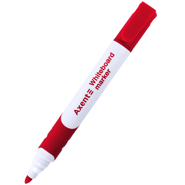 Маркер Axent Whiteboard Comfort Grip 2552-06-A, 2 мм, круглый красный