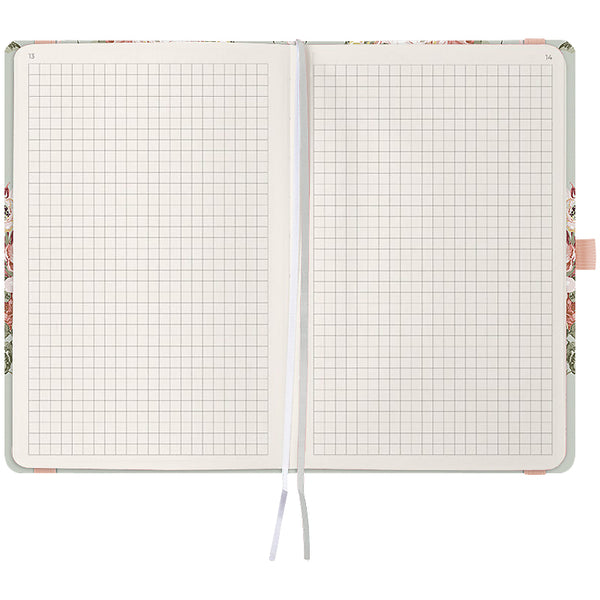 Еженедельник 2025 Axent Partner Laura Ashley 8524-25-1-A-LA, 125x195 мм, Timeless