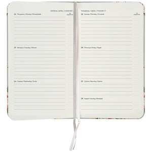Еженедельник 2025 Axent Pocket Laura Ashley 8525-25-1-A-LA, 90x150 мм, Timeless