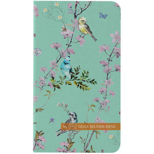 Щотижневик 2025 Axent Pocket Olga Selyshcheva 8525-25-4-A-OS, 90x150 мм, Spring
