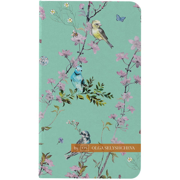 Щотижневик 2025 Axent Pocket Olga Selyshcheva 8525-25-4-A-OS, 90x150 мм, Spring