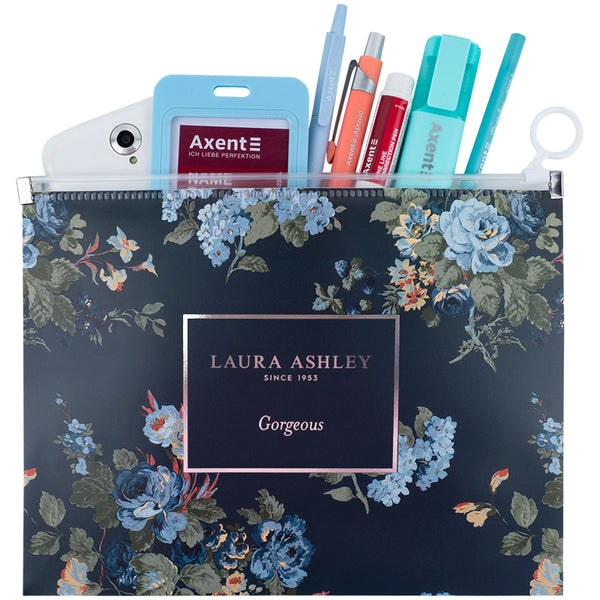 Папка на блискавці zip-lock Axent Laura Ashley, Gorgeous 1498-31-A, А5+