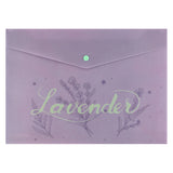 Папка на кнопке Axent Lavender-2 1495-37-A, А4