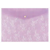 Папка на кнопке Axent Lavender-3 1495-38-A, А4