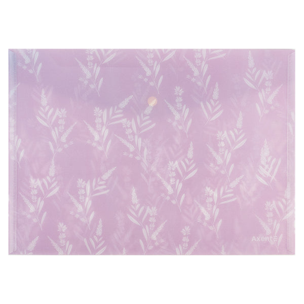 Папка на кнопке Axent Lavender-3 1495-38-A, А4