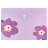 Папка на кнопке Axent Lavender-4 1495-39-A, А4