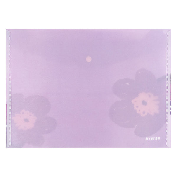 Папка на кнопке Axent Lavender-4 1495-39-A, А4
