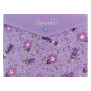 Папка на кнопке Axent Lavender-1 1496-36-A, А5+