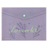 Папка на кнопке Axent Lavender-2 1496-37-A, А5+