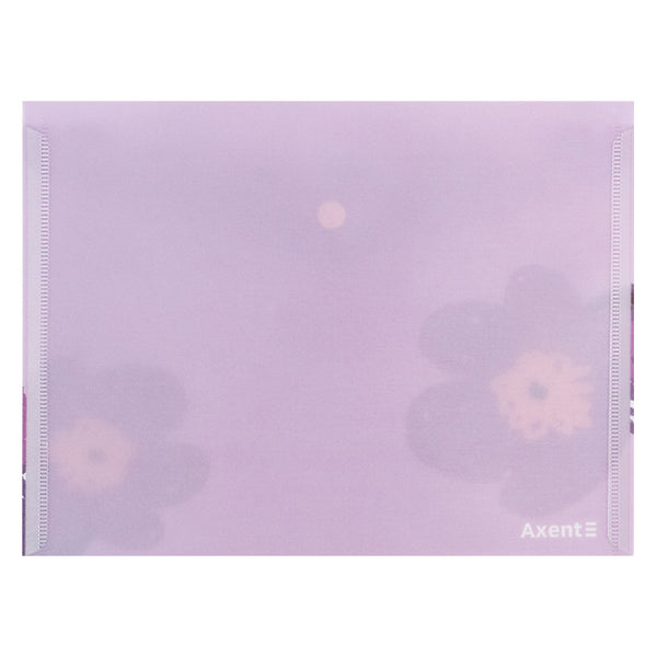 Папка на кнопке Axent Lavender-4 1496-39-A, А5+