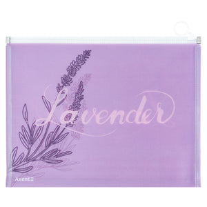 Папка на молнии zip-lock Axent Lavender-1 1497-36-A, А4+