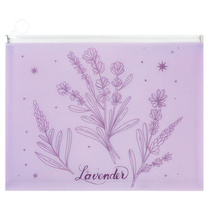Папка на молнии zip-lock Axent Lavender-2 1497-37-A, А4+