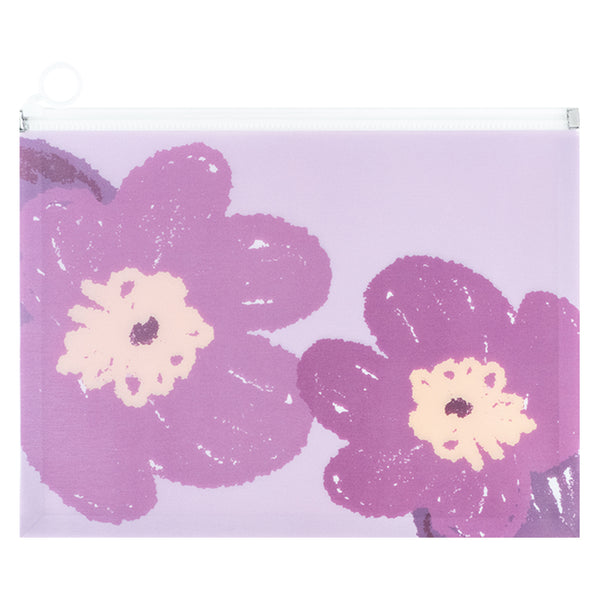 Папка на молнии zip-lock Axent Lavender-4 1497-39-A, А4+