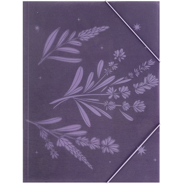 Папка на резинках Axent Lavender-1 1509-36-A, А4+