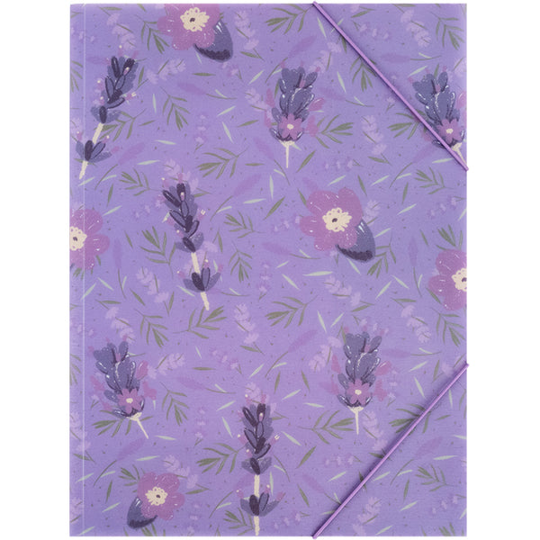 Папка на резинках Axent Lavender-4 1509-39-A, А4+