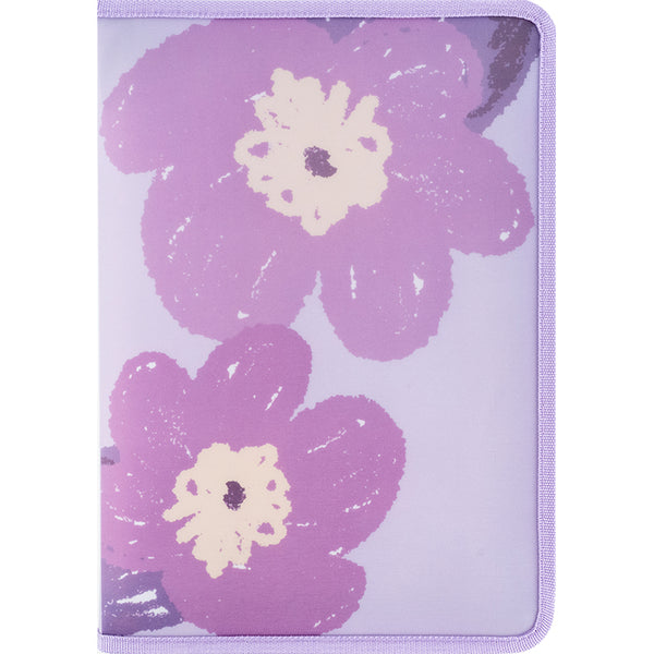 Папка объемная на молнии Axent Lavender-3 1804-38-A, А4+