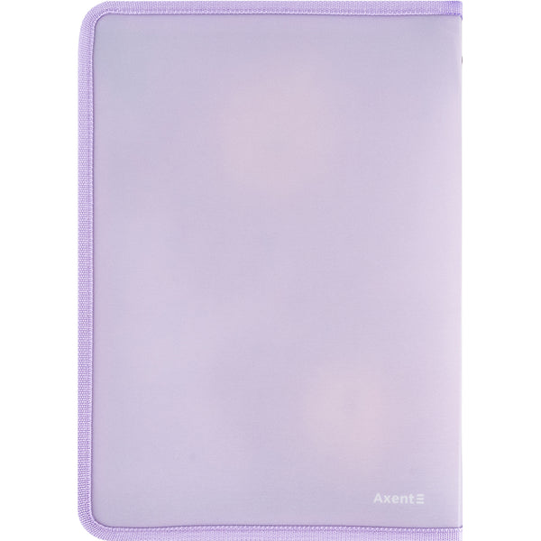 Папка объемная на молнии Axent Lavender-3 1804-38-A, А4+