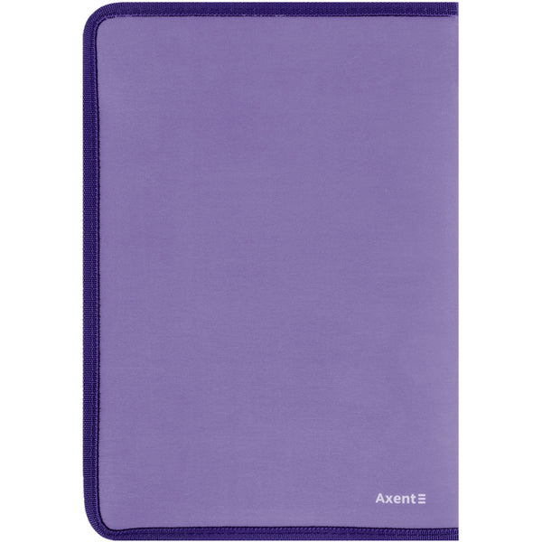 Папка объемная на молнии Axent Lavender-4 1804-39-A, А4+