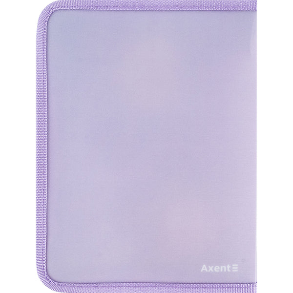 Папка объемная на молнии Axent Lavender-3 1805-38-A, А5+