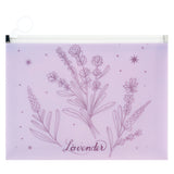 Папка на молнии zip-lock Axent Lavender-2 1498-37-A, А5+