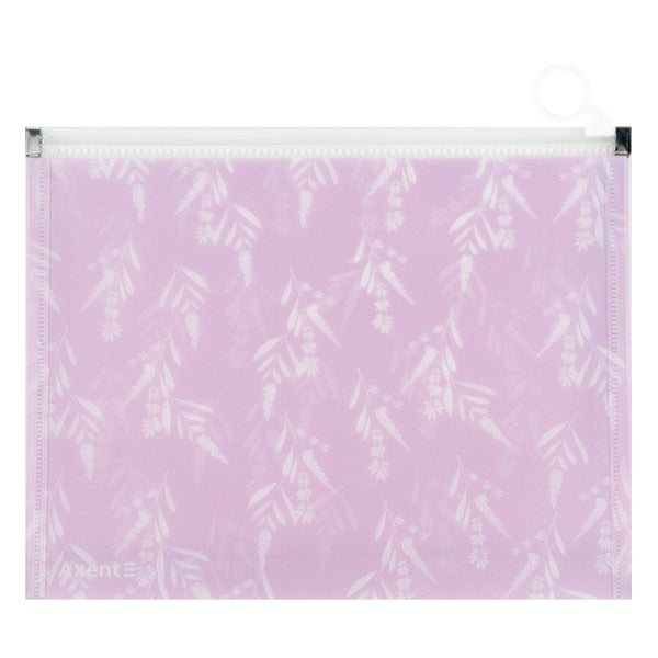 Папка на молнии zip-lock Axent Lavender-3 1498-38-A, А5+