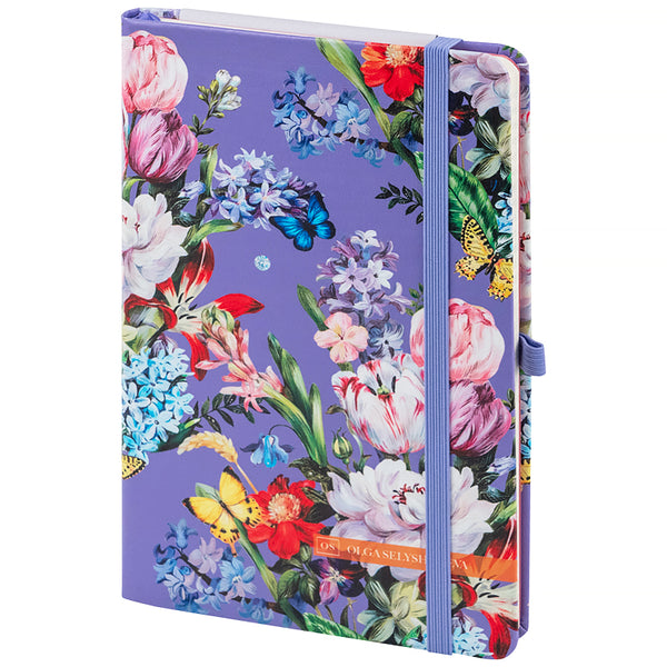 Книга записная Partner Olga Selyshcheva, Secret Garden 8621-2-A-OS, 125x195 мм, 96 листов, клетка