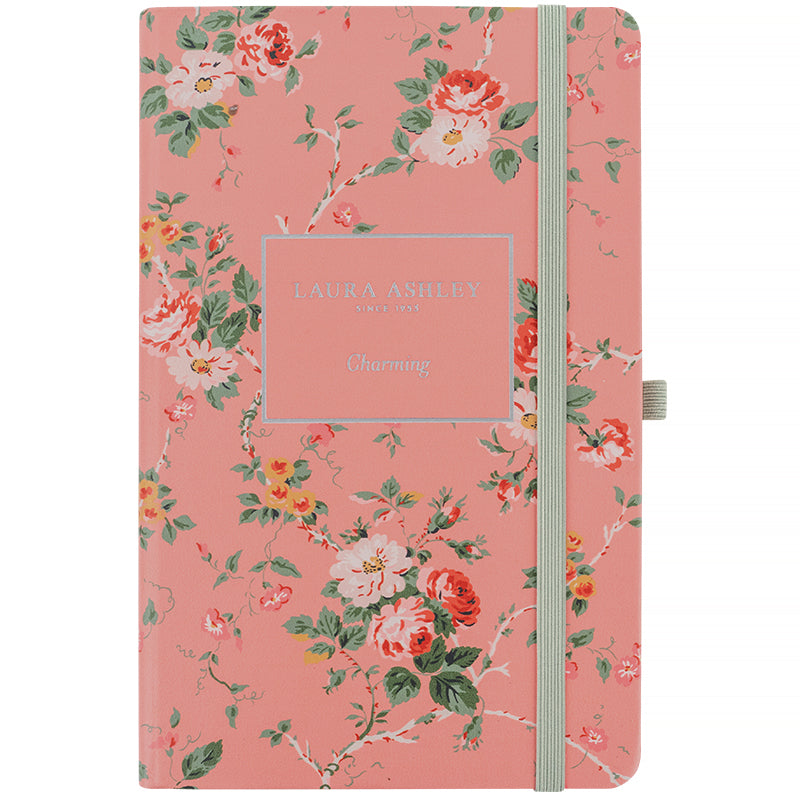 Книга записная Partner Laura Ashley, Charming 8621-64-A-LA, 125x195 мм, 96 листов, клетка