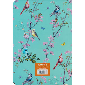 Книга записная Axent Spring 8700-9-A-OS, A5, 80 листов, клетка