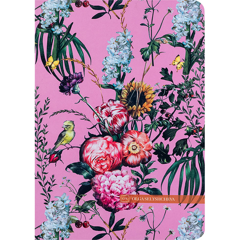 Книга записная Axent Summer Time 8700-11-A-OS, A5, 80 листов, клетка
