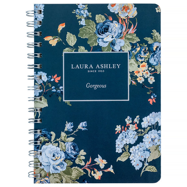 Блокнот на спирали Axent Laura Ashley, Gorgeous 8470-5-A-LA, А5, 80 листов, клетка, твердая обложка