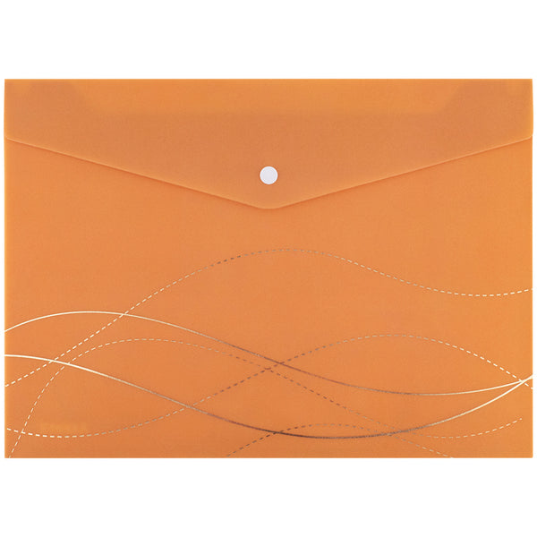 Папка на кнопці Axent Waves-1 1495-40-A, А4
