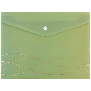 Папка на кнопці Axent Waves-3 1496-42-A, А5+