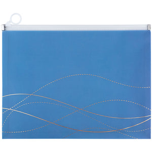Папка на блискавці zip-lock Axent Waves-2 1497-41-A, А4