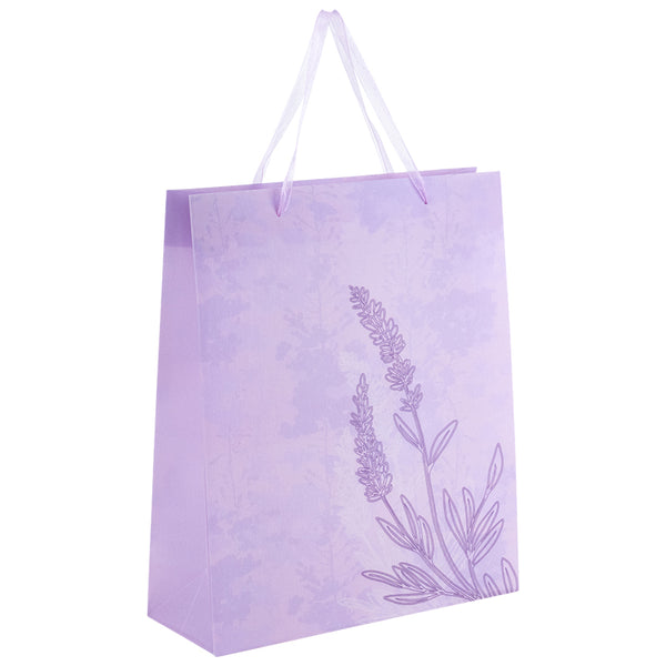 Пакет пластиковый подарочный Axent Lavender-3 8504-35-A, 32х27 см