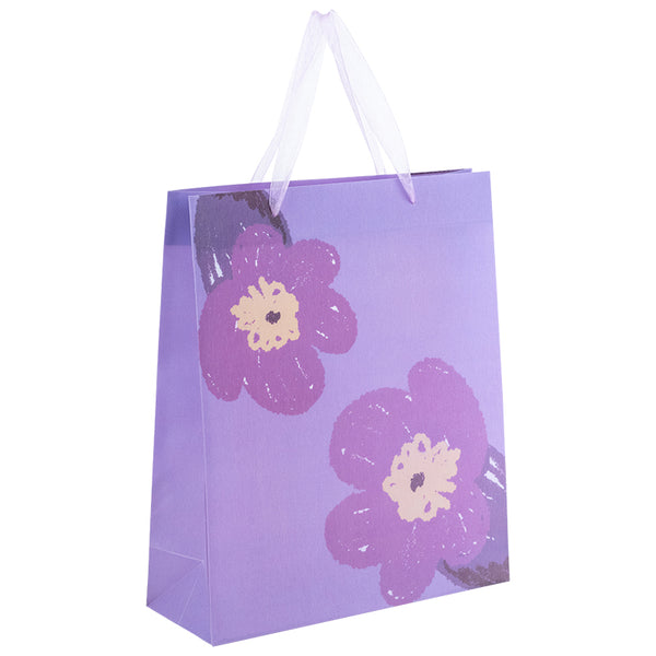 Пакет пластиковый подарочный Axent Lavender-4 8504-36-A, 32х27 см